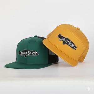 New Arrival Custom 3D Embroidery Animal Sporty Character Unisex Sports Snapback Cap 100% Cotton Wholesale Fashion Leisure Gorras - Product Image 1