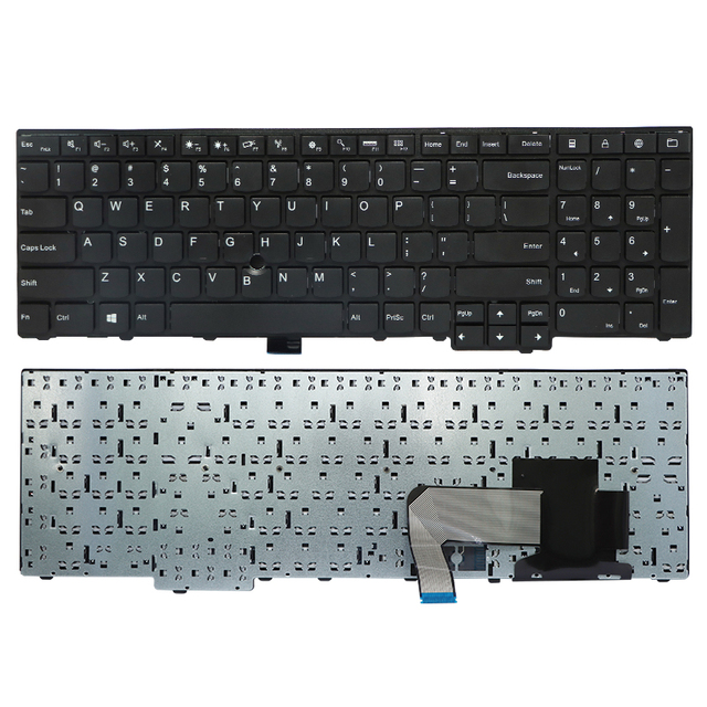 Original New Keyboard for Lenovo IBM Thinkpad E531 E540 W540 T540 T540P T550 T560 E540 Without Pointer US Laptop Keyboard
