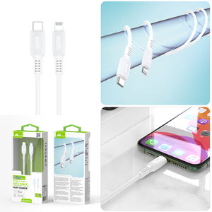 PD 35W 1M CB-301 para iPhone Apple a Tipo-C Cable 2.1A Carga rápida para teléfono móvil Longitud 1M 20W - Product Image 1