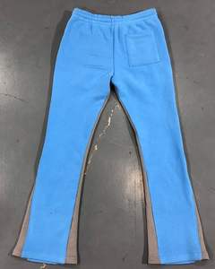 กางเกงวอร์มผ้าฟลีซสำหรับผู้ชายกางเกงวอร์มผ้าคอตตอน100% พิมพ์ลาย3D พัฟพิมพ์โลโก้ได้ตามต้องการ - Product Image 2