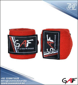 GAF Enveloppes de poignet pour fitness Logo personnalisé pour hommes femmes jeunes amateurs de sport musculation musculation - Product Image 6