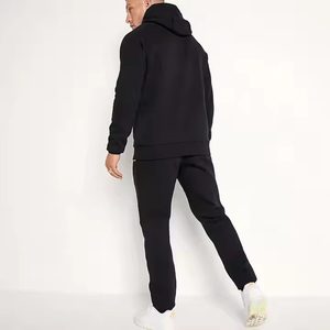 Ensemble de survêtement unisexe personnalisé en polyester/nylon 2025, séchage rapide, deux pièces, short de jogging en molleton, sweat-shirt respirant, logo imprimé - Product Image 2
