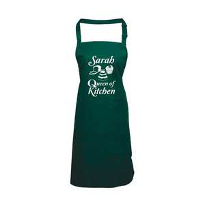 New Fashion 100% Pure Cotton Custom Print <b>Kitchen</b> Bib High Quality Sleeveless <b>Apron</b> at Wholesale Price Popular Design - Product Image 4
