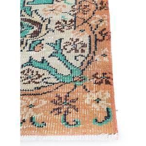 Alfombras de Lana Anudadas a Mano de Gran Tamaño, Diseño de Medallón Rojo y Naranja, para Sala de Estar o Pasillo - Pae-3309 - Product Image 4