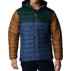 OEM ligero ultraligero bombardero cremallera chaqueta de invierno de los hombres de moda personalizada Puffer chaquetas Cordura algodón para uso al aire libre - Product Image 1