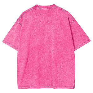 Mode poids lourd en gros fabricants de vêtements pour hommes personnalisé 100% coton Vintage lavage à l'acide t-shirt pour hommes - Product Image 6