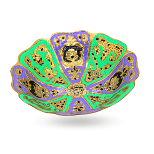 Cuenco multiusos hecho a mano de latón, hermoso cuenco antiguo de latón, cuencos de latón para servir, cuenco de latón hecho a mano, cuenco de latón Vintage - Product Image 4