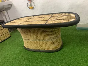 Горячая Распродажа современный очень большой размер Портативный Бамбуковый стол для использования в помещении и на улице обеденная садовая мебель