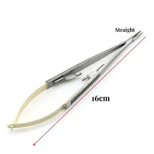 16cm en acier inoxydable Suture porte-aiguille conducteur étudiants en médecine pratique meilleur vendeur à bas prix fournisseur de PK - Product Image 5