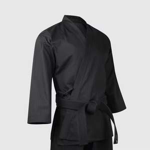 Uniformes de Taekwondo para hombres y mujeres, trajes de Karate unisex de algodón con logotipo personalizado, al por mayor, novedad - Product Image 1