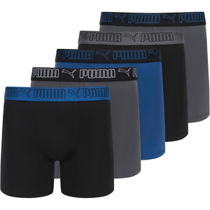Boxer da Uomo Performance, Confezione da 5, Vita Media, Traspiranti, Logo Stampato in Vita, Lavabili in Lavatrice, XXL - Product Image 5