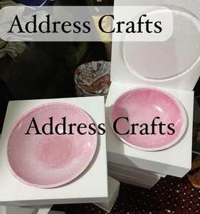 ชามเรซินแฮนด์เมดสำหรับตกแต่งงานแต่งงานชามผลไม้ดีไซน์สร้างสรรค์อุปกรณ์ในครัวเรือนชามสลัดเสิร์ฟเรซิน - Product Image 3