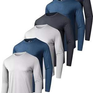 Fábrica de Camisetas de Protección Solar para Hombre OEM |   Camiseta de Compresión de Manga Larga con Logotipo Personalizado |   Ropa de Entrenamiento de Surf, MMA y BJJ al por Mayor - Product Image 6