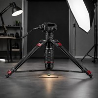 1,8m Professionelles Live-Streaming-Stativ Arbeitsstation Stabiler Bodenständer mit Horizontal- und Vertikalunterstützung für Streamer