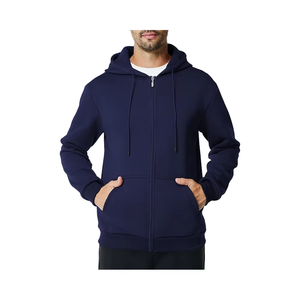 Tasa de fábrica OEM ODM Sudaderas con capucha sólidas Heavyweigh Fleece Oversized Plus Size Men's Casual Winter Hoodie - Product Image 1