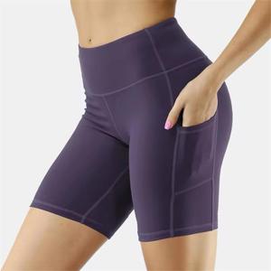 Pantalones cortos de algodón para mujer, ropa deportiva personalizada al por mayor - Product Image 4