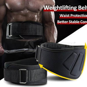 Cadena de acero al por mayor, cinturón de neopreno unisex para levantamiento de pesas, cinturón de neopreno personalizado con trabajo pesado de 36 pulgadas - Product Image 4