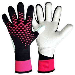 Guantes deportivos de portero de látex profesional de alta calidad Diseño OEM transpirable para uso en exteriores de fútbol - Product Image 2