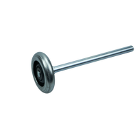 Roulette de porte de garage 2 pouces, roue à roulement en nylon avec noyau en acier au carbone, roulement 6200RS, roulette de porte sectionnelle robuste