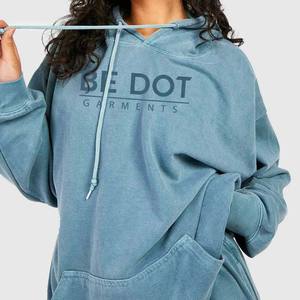 Light <b>Weight</b> Cotton Tracksuit for <b>Ladies</b> Casual Wear Oversized Streetwear Drop Shoulder Acid Wash Tracksuit - Product Image 4