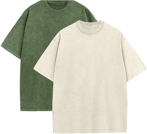 เสื้อยืดลำลองผู้ชาย ผ้าฝ้าย 100% สวมใส่สบาย ทรงปกติ ซักน้ำยาฟอกสี - Product Image 3