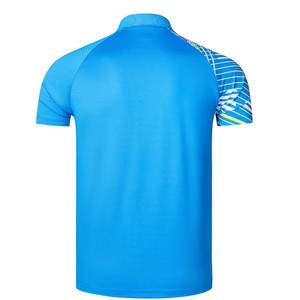 Venta al por mayor de la mejor calidad de tenis ropa deportiva para hombres y mujeres uniforme 100% algodón Spandex cómodo sublimación uniforme de tenis - Product Image 4