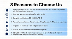 Chauffage Électrique Commercial PTC, Chauffage par Ventilateur Tour, Télécommandé, Fusible Thermique, Minuteur 8H, Affichage LED, Nouveau Design, Grande Puissance 2000W - Product Image 6