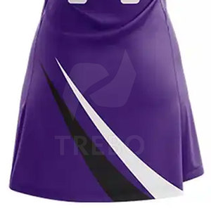 Uniforme de Netball 2025 de Alta Calidad, Transpirable y de Secado Rápido, 100% Poliéster para Mujer, TREBO INTERNATIONAL TI-NBU-09 - Product Image 6