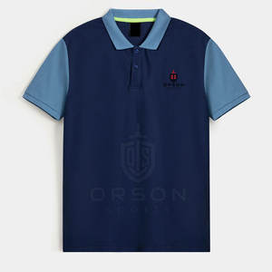 ¡Nuevo estilo personalizado Tallas grandes Hombres Patrón sólido Polo Camiseta Mejor material Tejido de punto Diseñado por usted! - Product Image 4