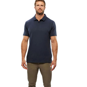 Fabricante de colores personalizados Hombres Slim Transpirable Fit Manga corta 100% Algodón Polo personalizado Camiseta - Product Image 1