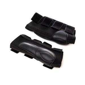 Botas de cepillado de neopreno para protección de piernas de seguridad para caballos, equipo de equitación ecuestre transpirable, envoltura equina veterinaria - Product Image 4