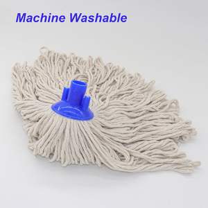 Kentucky Industrial Eco-friendly Self-Wringer Durable Flat Mop with Plastic Clip Dolly Low Price - Product Image 4