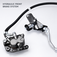 Kit d'adaptation de support de frein avant en aluminium CNC JFGRACING Off Road pour Surron Light Bee X Talaria