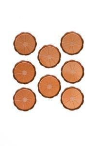 Nouveau dessous de verre en cuivre pur 100% fait à la main-ensemble de 8 - Product Image 2