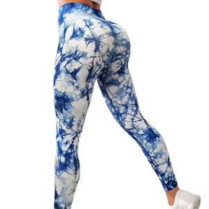 Pantalon de Yoga athlétique en Nylon taille haute pour femmes pour beurre doux Gym taille élastique Leggings d'entraînement taille moyenne ODM Yoga Leggings - Product Image 2