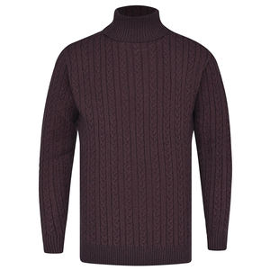 2024 hommes personnalisé respirant pull pull nouveau Design de mode col rond hiver tricots - Product Image 1