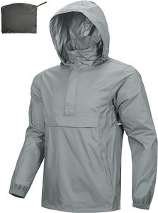 Chaqueta cortavientos impermeable para hombre de la mejor calidad, ligera, frontal personalizado, último diseño de calle principal para invierno, fábrica al por mayor - Product Image 2