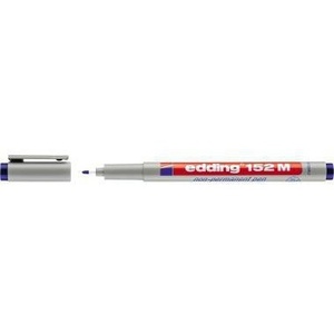 Rotulador Edding 152 M de 1 mm, Azul, No Resistente a la Humedad - Product Image 1