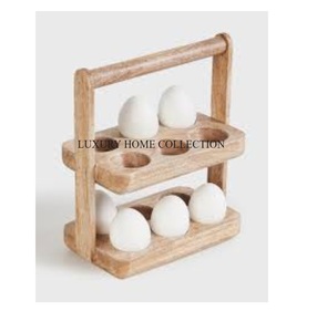 Porte-œufs en métal de haute qualité avec un design élégant et moderne parfait pour organiser les œufs d'une manière élégante et peu encombrante - Product Image 2