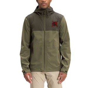 Chaquetas Cortavientos para Hombre, Diseño Liso, con Capucha y Cuello Alto, de Lona, Impermeables y Resistentes al Viento, Estilo Urbano, Precio Bajo en Oferta - Product Image 1