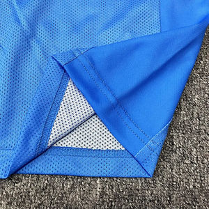 New Arrive Mesh <b>T</b> <b>Shirt</b> Custom Made Luxury Streetwear <b>Oversized</b> <b>V</b> <b>Neck</b> Mesh <b>T</b> <b>Shirt</b> For Men Wholesale Rate OEM Custom - Product Image 6