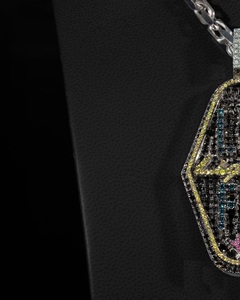 Luxe Unisexe 925 Sterling Silver Moissanite Diamant Pendentif Entièrement Glacé Personnalisable Hip Hop Bijoux Charme pour Certifié 18K - Product Image 4