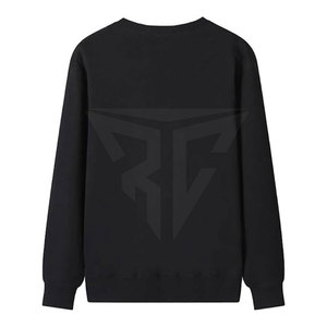 Sudadera de Invierno para Hombre con Pedrería, Talla Grande, 100% Algodón, Felpa, Alta Calidad, Secado Rápido y Transpirable, Informal - Product Image 2