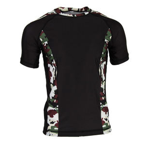 Ventes chaudes OEM Meilleure qualité Rash Guard personnalisé imprimé par sublimation Logo personnalisé MMA BJJ Surf Manches longues Séchage rapide Spandex/Polyester - Product Image 1