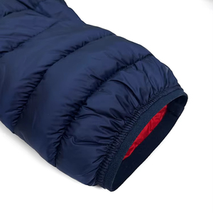 Veste d'hiver en duvet pour hommes en gros manteau nouveau Design col rabattu fermeture éclair coton matériel - Product Image 6
