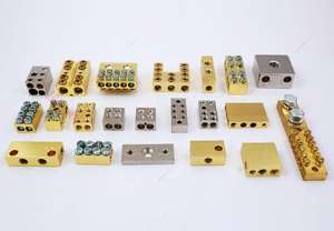 OEM Brass Neutral Grounding Terminal <b>Block</b> Leading Indian Factory Wholesale Price for Power Distribution Switch - Product Image 5