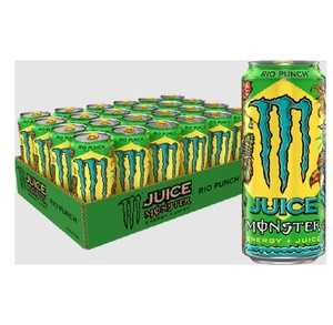 Bebida Energética Monster Energy Juice Rio Punch al por Mayor, Lata de 473 ml, Bebida Energética de Alta Calidad con Sabor a Frutas Tropicales para el Mercado Minorista - Product Image 6
