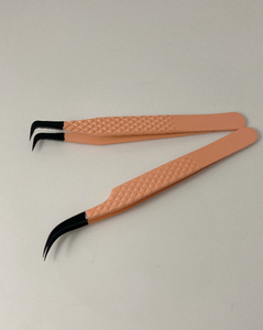 Pinzas para Pestañas de Acero Inoxidable Japonés de Alta Calidad, Clásicas, Rectas, Duraderas, Antiestáticas, con Punta Suave para Extensiones de Pestañas - Product Image 3