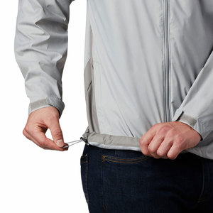 เสื้อแจ็กเก็ตกันฝนสำหรับผู้ชายเสื้อแจ็กเก็ตกันฝนออกแบบได้เองมีปกตั้งอุปกรณ์กันฝนสไตล์ใหม่สำหรับผู้ชาย - Product Image 5