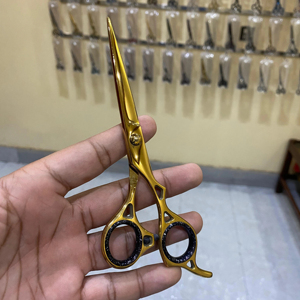 Série de bord de rasoir professionnel or japonais en acier inoxydable barbier ciseaux de coupe de cheveux pointe de lame tranchante pour une utilisation en Salon - Product Image 2